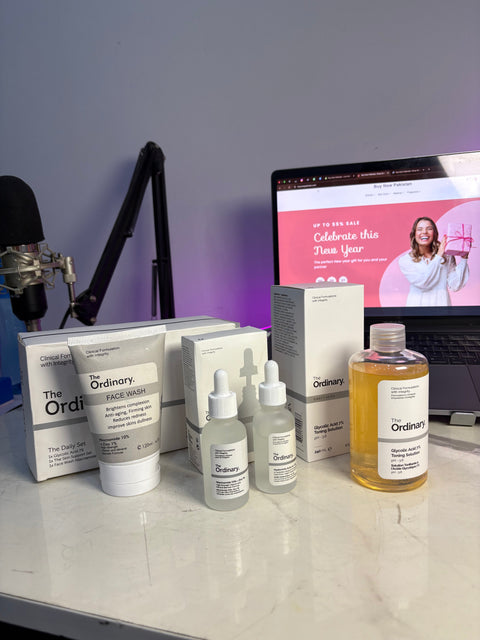 The Ordinary Daily Set — Complete 4-Product Skincare Routine (100% Authentic)