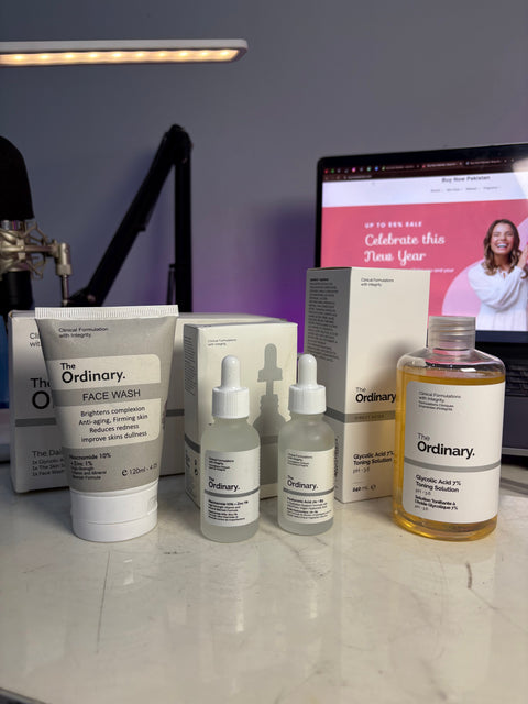The Ordinary Daily Set — Complete 4-Product Skincare Routine (100% Authentic)