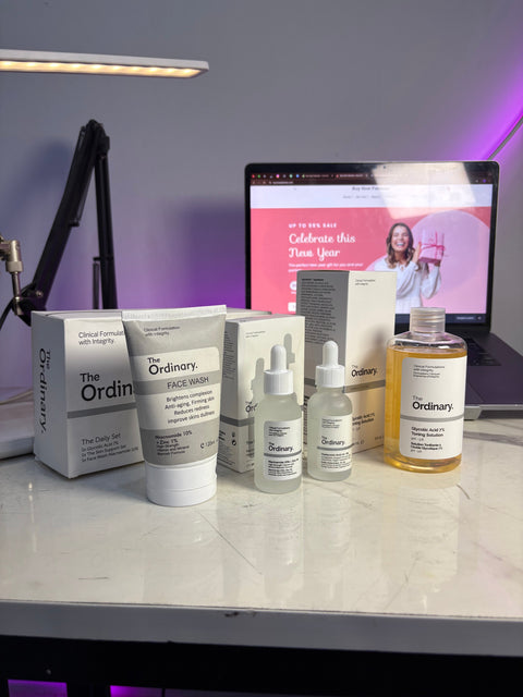 The Ordinary Daily Set — Complete 4-Product Skincare Routine (100% Authentic)